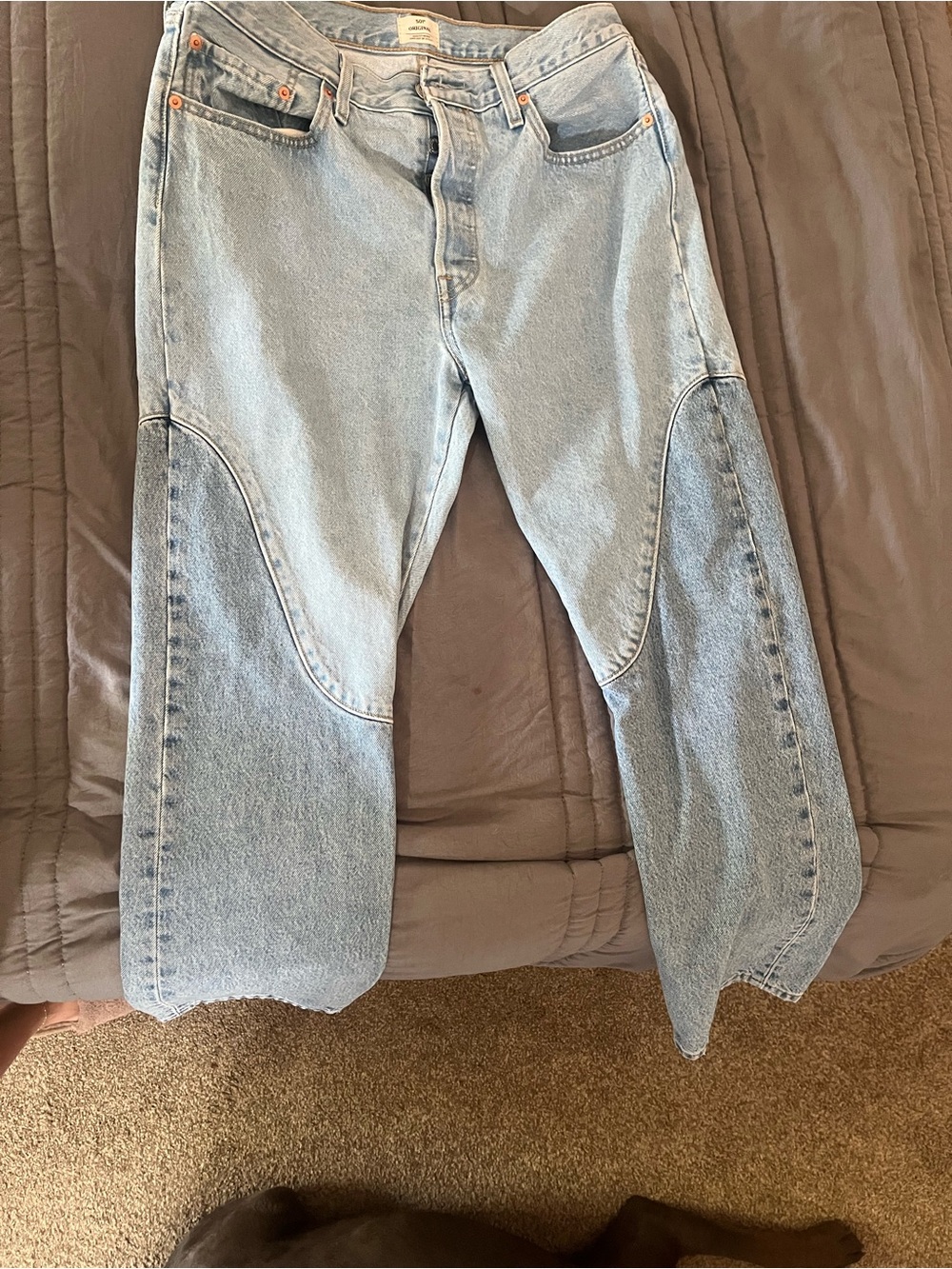Levi's light blue 501® original jeans